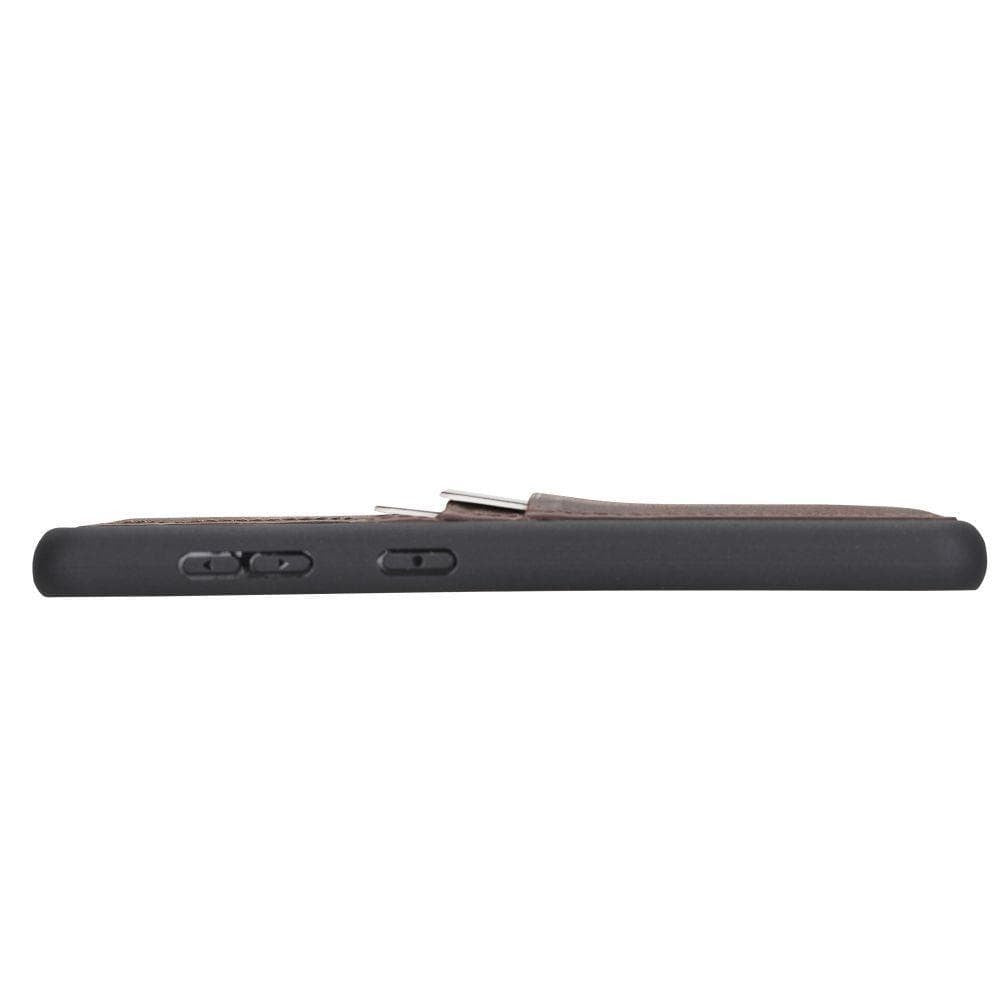BOULETTA FLEX COVER BACK LEDER CASE MIT KARTENFACH FÜR SAMSUNG GALAXY S21- Dark Brown