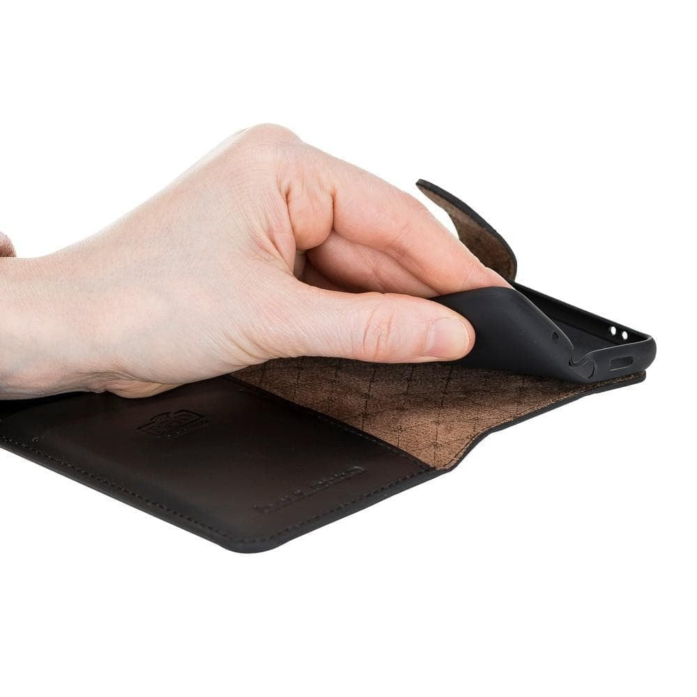 BOULETTA WALLET FOLIO CASE ID SLOT MIT RFID SAMSUNG GALAXY S21 - Black