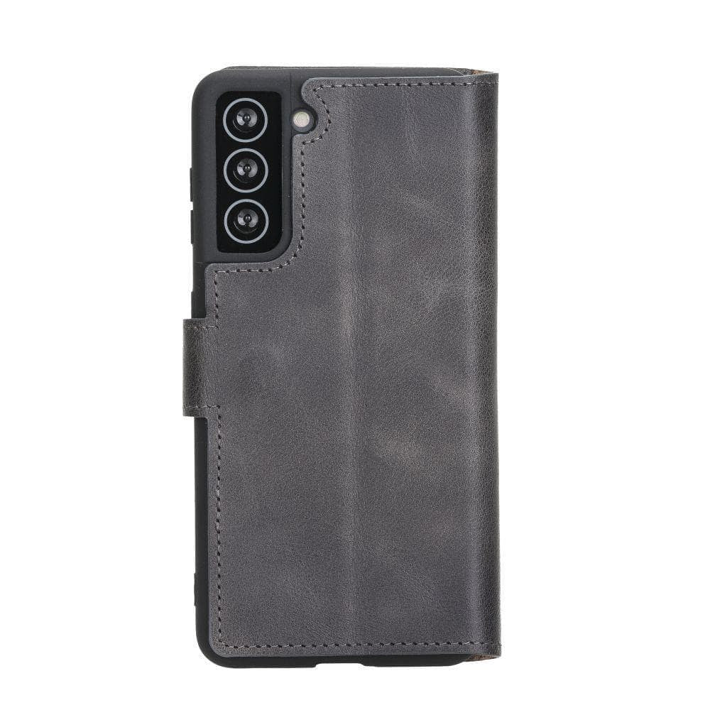 BOULETTA WALLET FOLIO CASE ID SLOT MIT RFID SAMSUNG GALAXY S21- Gray