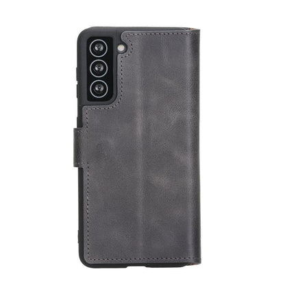 BOULETTA WALLET FOLIO CASE ID SLOT MIT RFID SAMSUNG GALAXY S21- Gray