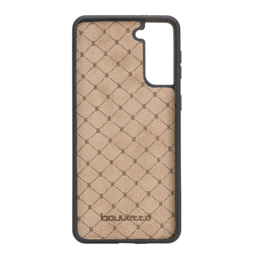 BOULETTA MAGNETISCHE ABNEHMBARE HANDYHÜLLE AUS LEDER MIT RFID-BLOCKER FÜR SAMSUNG GALAXY S21 - Burnished Red