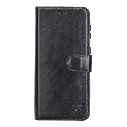 BOULETTA MAGNETISCHE ABNEHMBARE HANDYHÜLLE AUS LEDER MIT RFID-BLOCKER FÜR SAMSUNG GALAXY S21- Black