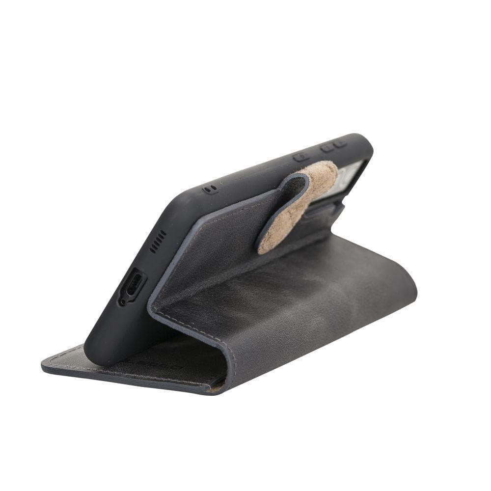 BOULETTA WALLET FOLIO CASE ID SLOT MIT RFID SAMSUNG GALAXY S21 PLUS - Gray