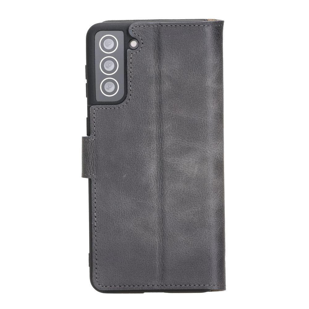 BOULETTA WALLET FOLIO CASE ID SLOT MIT RFID SAMSUNG GALAXY S21 PLUS - Gray