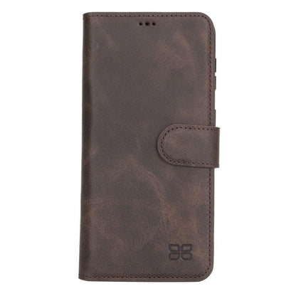 BOULETTA WALLET FOLIO CASE ID SLOT MIT RFID SAMSUNG GALAXY S21 PLUS - Dark Brown