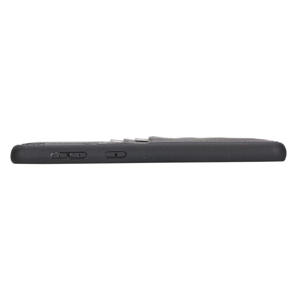 BOULETTA FLEX COVER BACK LEDER CASE MIT KARTENFACH FÜR SAMSUNG GALAXY S21 PLUS - Black