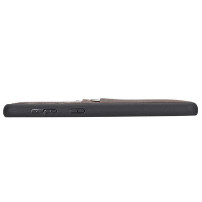 BOULETTA FLEX COVER BACK LEDER CASE MIT KARTENFACH FÜR SAMSUNG GALAXY S21 PLUS - Dark Brown