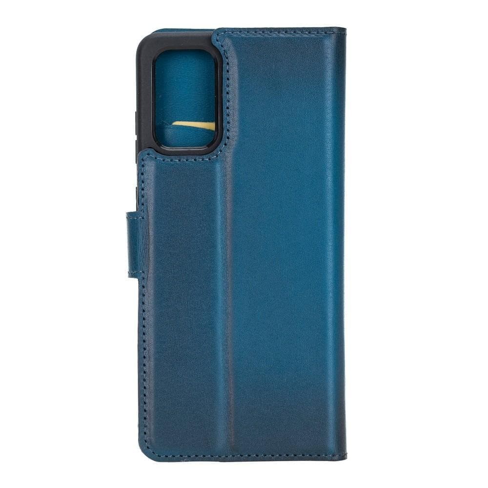 BOULETTA MAGNETISCHE ABNEHMBARE HANDYHÜLLE AUS LEDER MIT RFID-BLOCKER FÜR SAMSUNG GALAXY S21 - Tiguan Grey