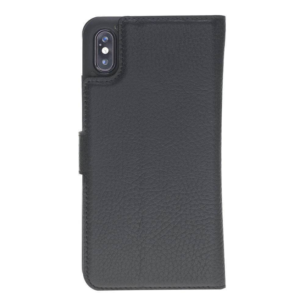 BOULETTA MAGNETISCHE ABNEHMBARE HANDYHÜLLE AUS LEDER MIT RFID-BLOCKER  FÜR IPHONE XS MAX - Floater Black
