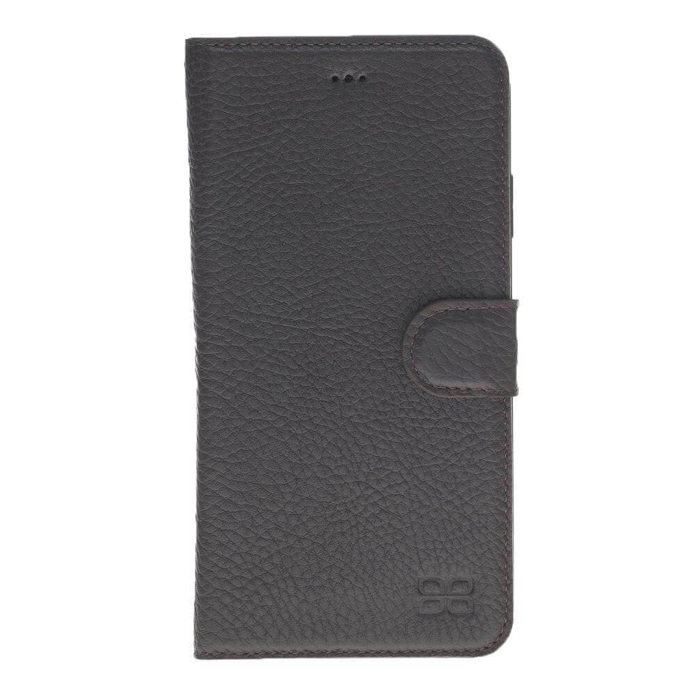 BOULETTA MAGNETISCHE ABNEHMBARE HANDYHÜLLE AUS LEDER MIT RFID-BLOCKER  FÜR IPHONE XS MAX -Floater Dark Brown