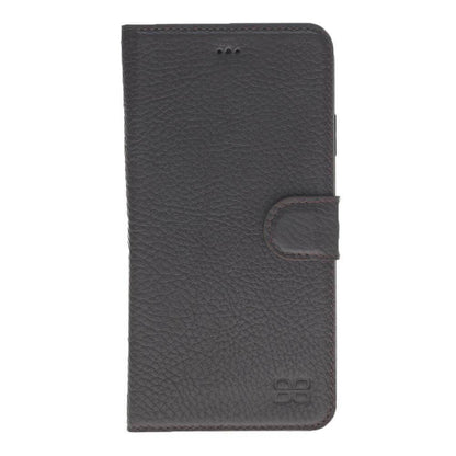 BOULETTA MAGNETISCHE ABNEHMBARE HANDYHÜLLE AUS LEDER MIT RFID-BLOCKER  FÜR IPHONE XS MAX -Floater Dark Brown