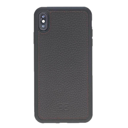 BOULETTA MAGNETISCHE ABNEHMBARE HANDYHÜLLE AUS LEDER MIT RFID-BLOCKER  FÜR IPHONE XS MAX -Floater Dark Brown