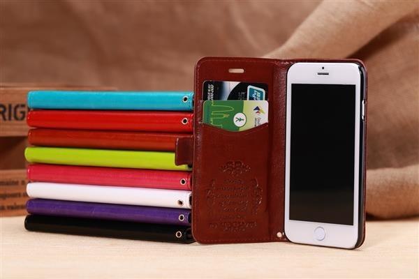 PU Leder Kreditkarte Etui iPhone 6+/6S+ 5,5