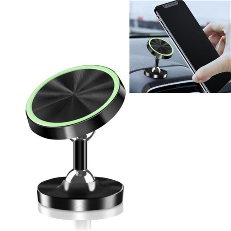 360 Magnetischer Handyhalter Auto Halterung Luminous Schwarz