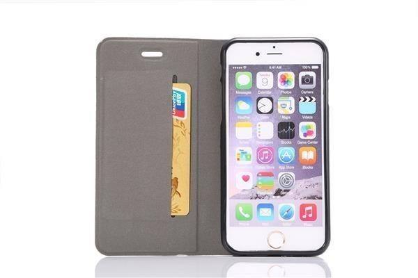 Leder Kreditkarte Etui iPhone 6 Plus