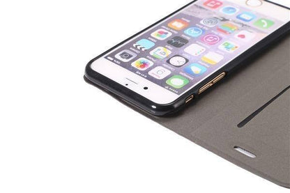 Leder Kreditkarte Etui iPhone 6 Plus