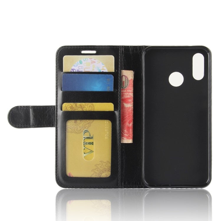 Huawei P30 Lite Handyhülle mit Brieftasche, Kartenfächern schwarz
