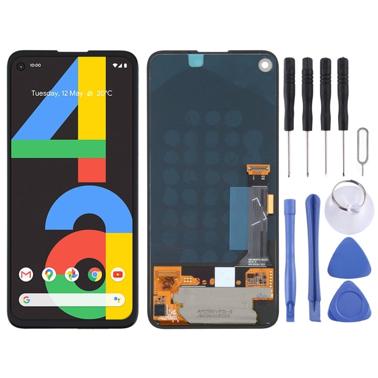 Original LCD-Bildschirm und Digitalisierer-Vollmontage für Google Pixel 4a