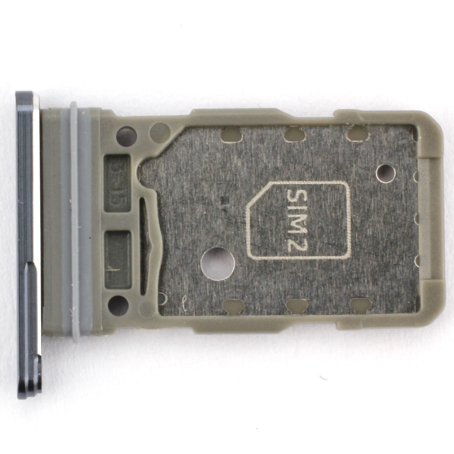 Samsung Galaxy S21 /DS Sim Tray (Dual Sim) ZA Grau Phantom Grey Sim-Kartenfach