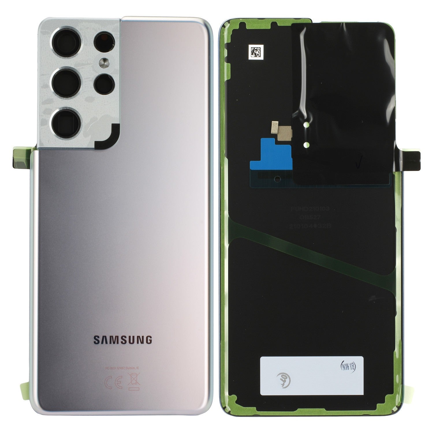 Samsung Galaxy S21 Ultra 5G Akkudeckel, Serviceware, Phantom Silver