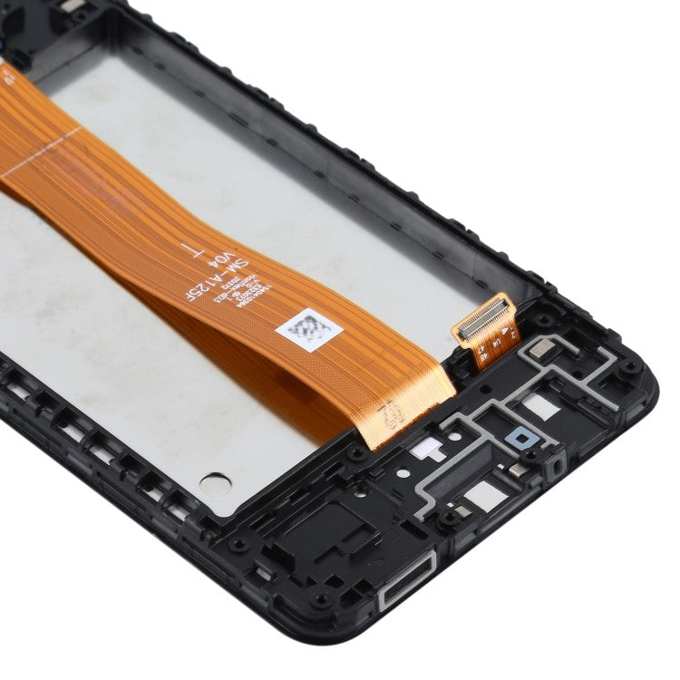  Samsung Galaxy A12 A125F Original LCD- Display - Bildschirm  mit Rahmen 