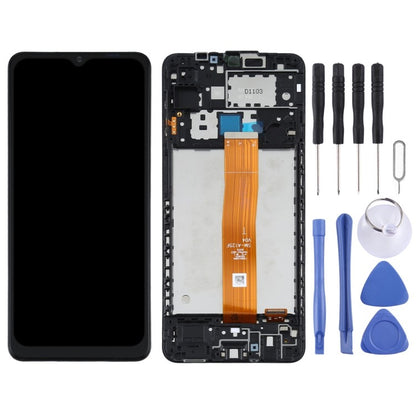  Samsung Galaxy A12 A125F Original LCD- Display - Bildschirm  mit Rahmen 