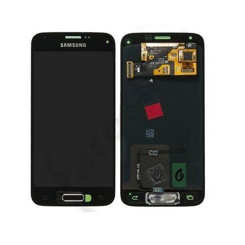Original Schwarz LCD Samsung Galaxy S5 Mini SM-G800F