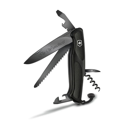 Victorinox Ranger Grip 55 Onyx Black mit Gratis Gravur