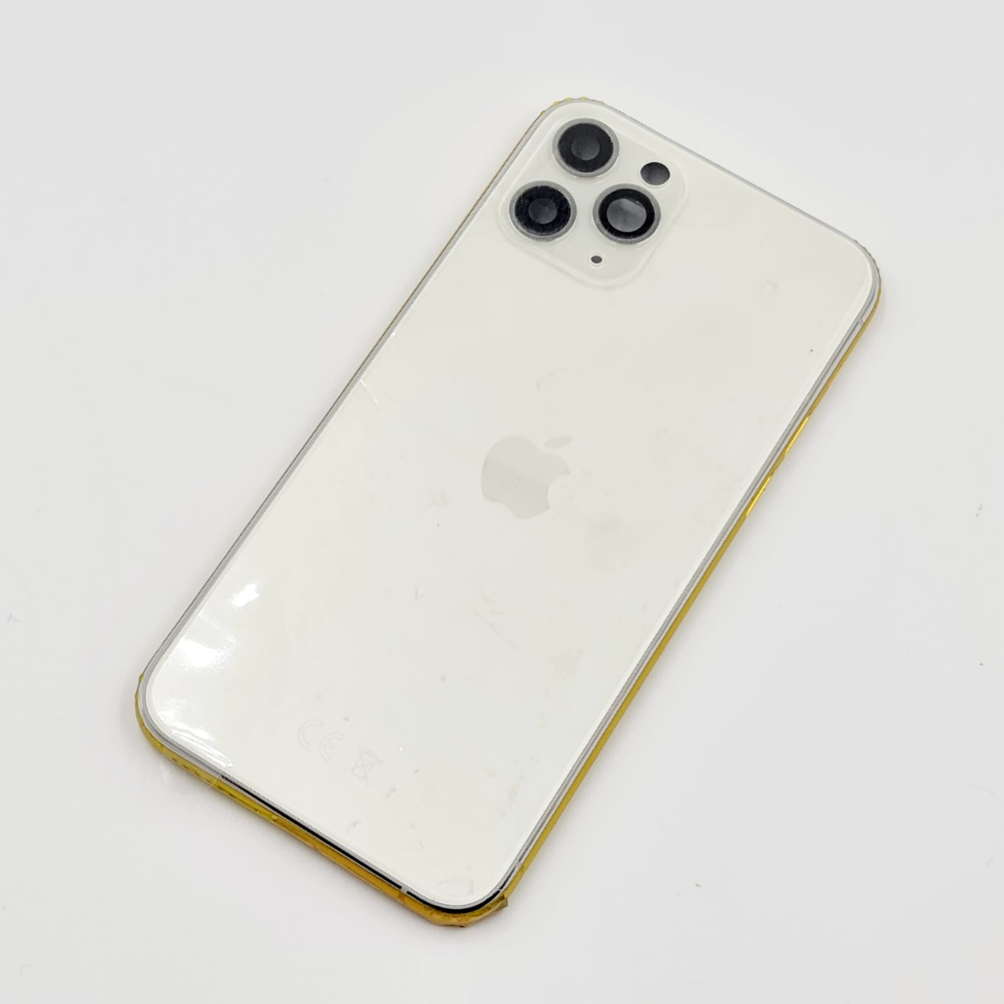 iPhone 11 Pro Gehäuse Glas Backcover Rückdeckel Akkudeckel Silber