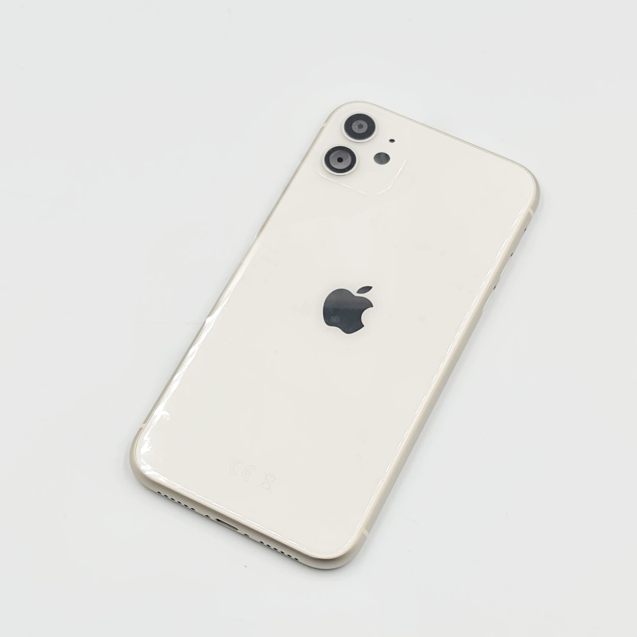 iPhone 11 Gehäuse Glas Backcover Rückdeckel Akkudeckel Weiss