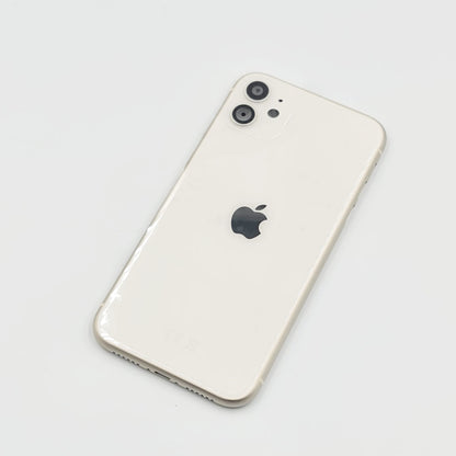 iPhone 11 Gehäuse Glas Backcover Rückdeckel Akkudeckel Weiss