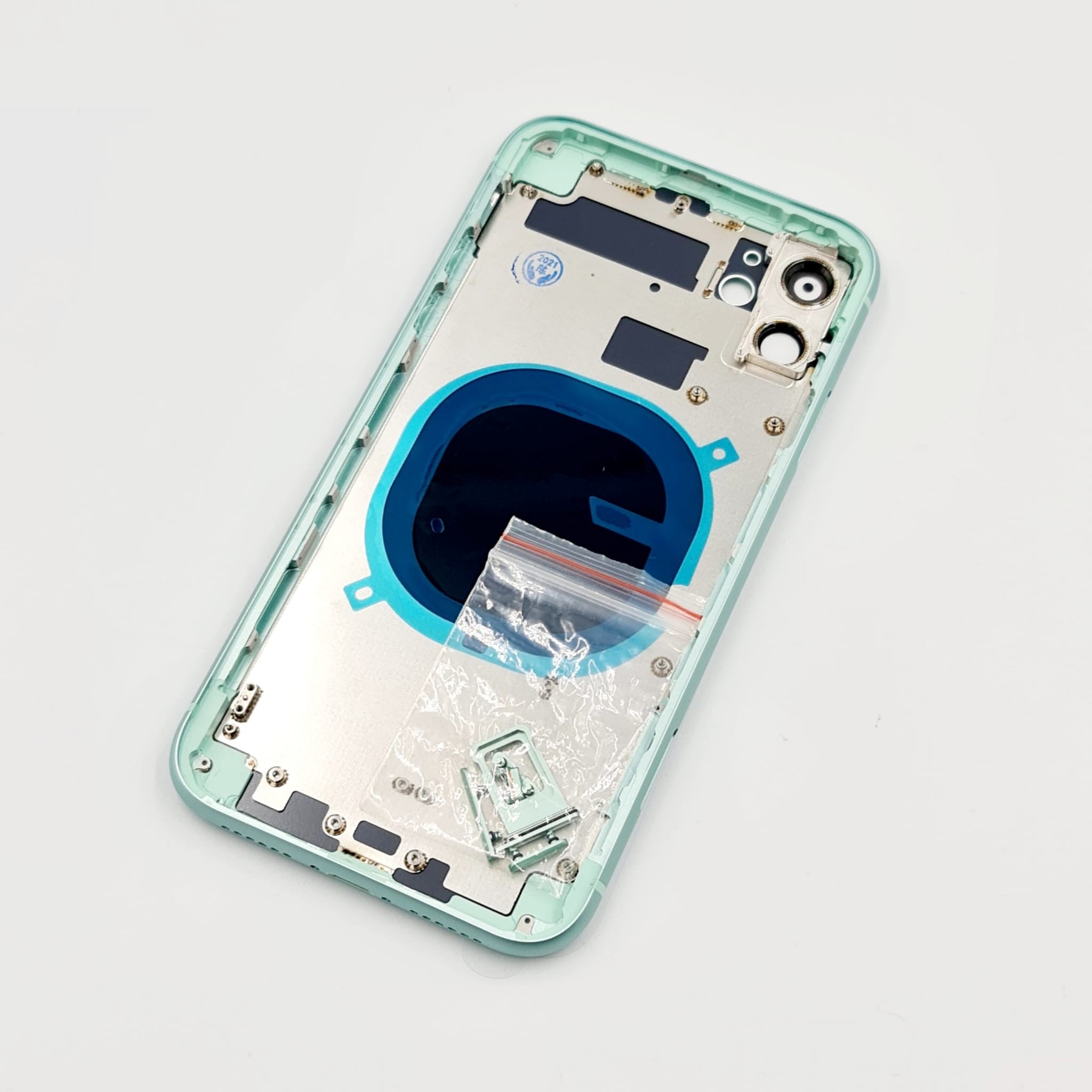 iPhone 11 Gehäuse Glas Backcover Rückdeckel Akkudeckel Grün