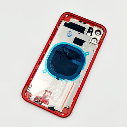 iPhone 11 Gehäuse Glas Backcover Rückdeckel Akkudeckel Rot