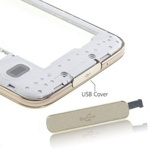 Samsung Galaxy S5 Mittel Rahmen Gold
