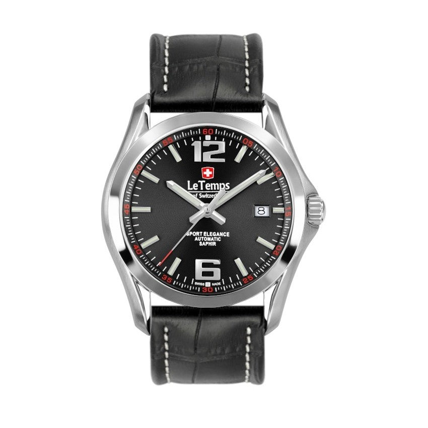 Büyütmek         Le Temps of Switzerland "Sport Elegance Otomatik" - Ø 40,5 mm