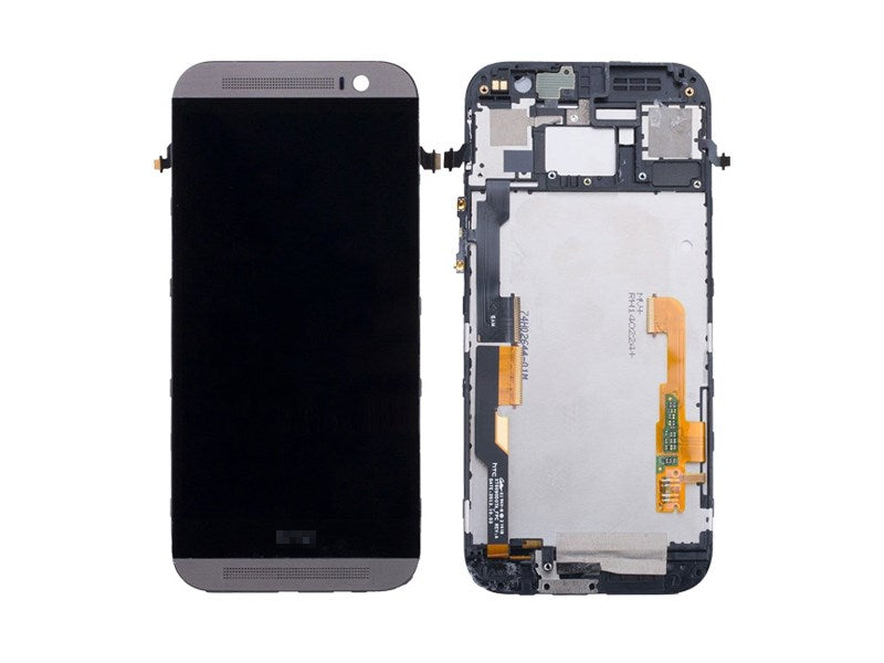 Original HTC One M8 LCD Display Silber