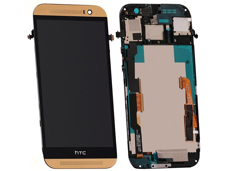 Original HTC One M8 LCD Display Gold