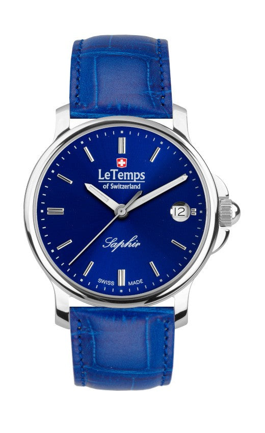 Le Temps of Switzerland Herrenuhren "ZAFIRA GENT"  Ø 38 mm  LT1065.13BL03