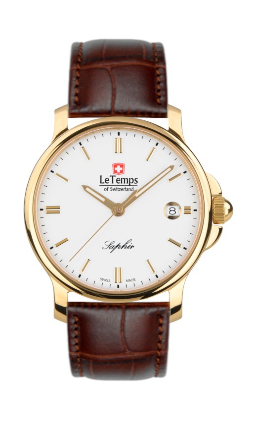 Le Temps of Switzerland Herrenuhren "ZAFIRA GENT"  Ø 38 mm  LT1065.54BL62