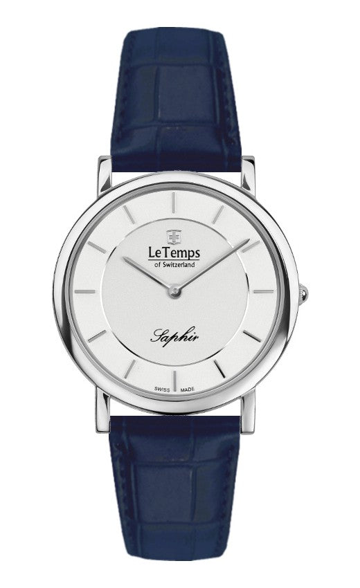 Le Temps Damenuhr "ZAFIRA SLIM"  Ø 34 mm LT1085.03BL03