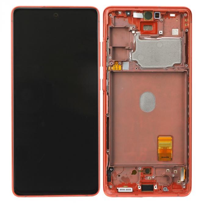 Samsung Galaxy S20 FE G780 LCD Display, Cloud Red Serviceware