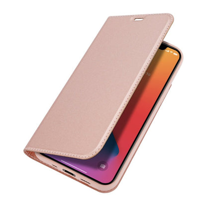 DUX DUCIS Skin Pro Holsterhülle Elegantes Etui für iPhone 12 mini pink