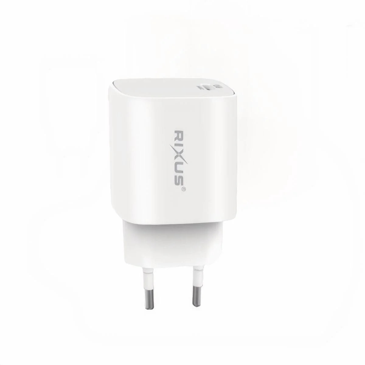 Rixus RX209 Adaptives USB-C 20W Schnellladegerät – Weiss