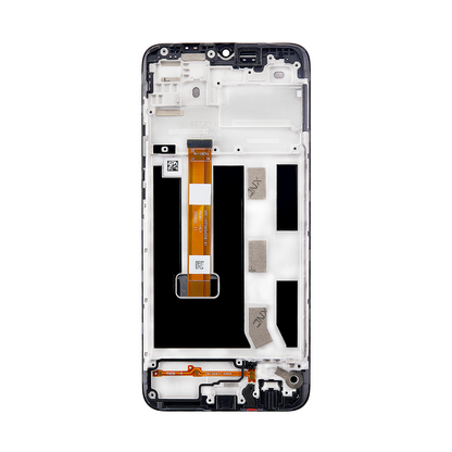 Oppo A15, A15S Display und Digitizer mit Rahmen, Dynamic Black OEM