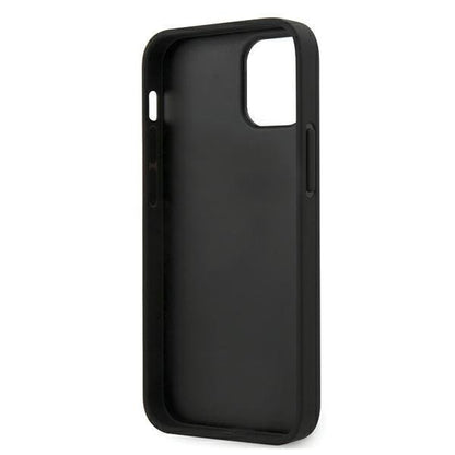 Guess iPhone 12 mini 5,4" Hardcase 4G Stripe Collection braun