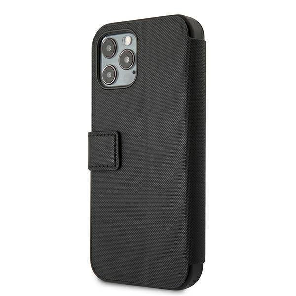 US Polo iPhone 12/12 Pro 6.1"  Buch Polo Embroidery Collection Handyhülle schwarz