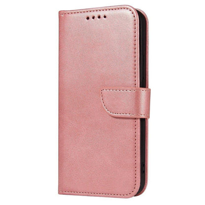 Magnet Case booktype case schutzhülle aufklappbare hülle für Samsung Galaxy A42 5G rosa
