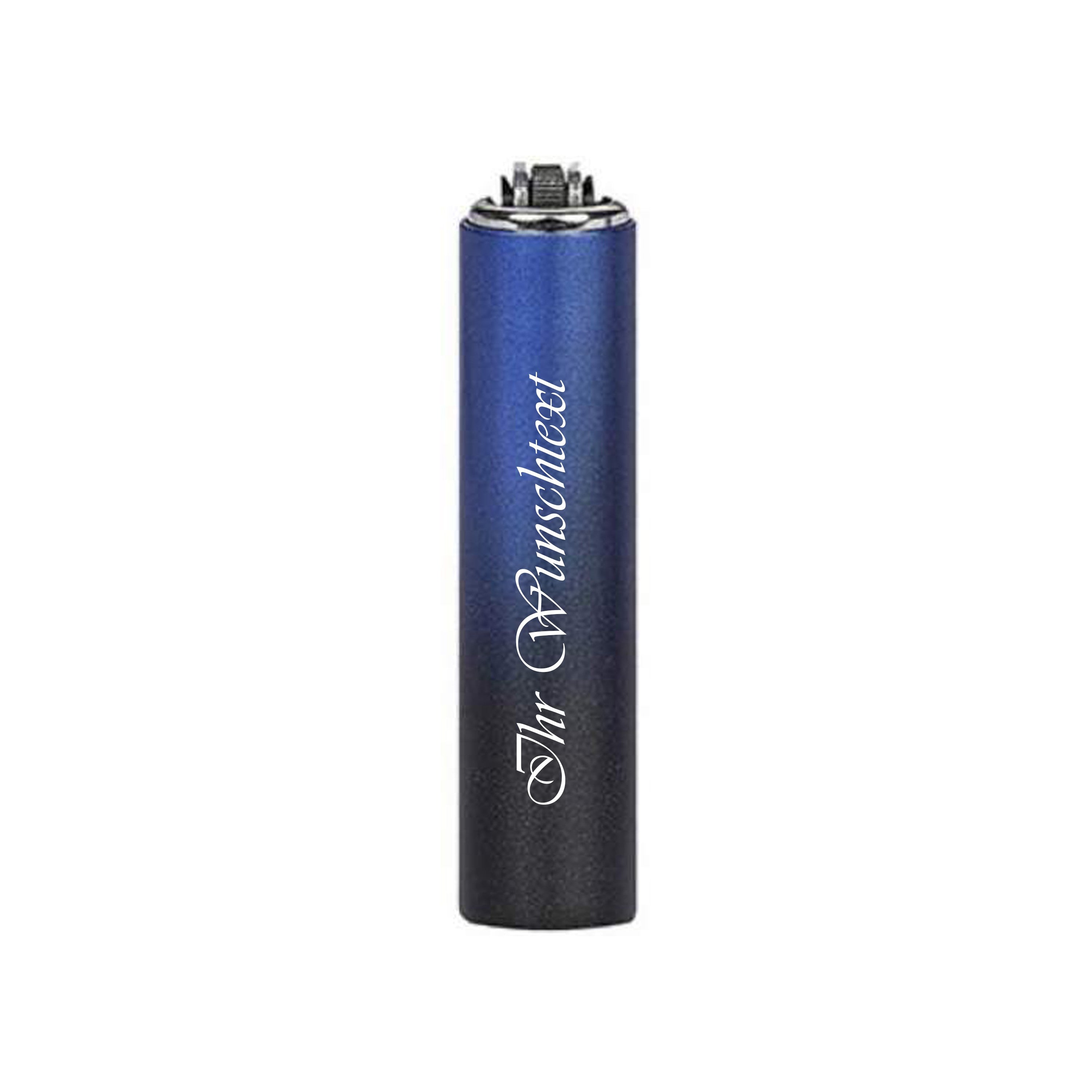Clipper Cover "Blue Gradient", Micro Schwarz und Blau  (Auf Wunsch mit Gravur)