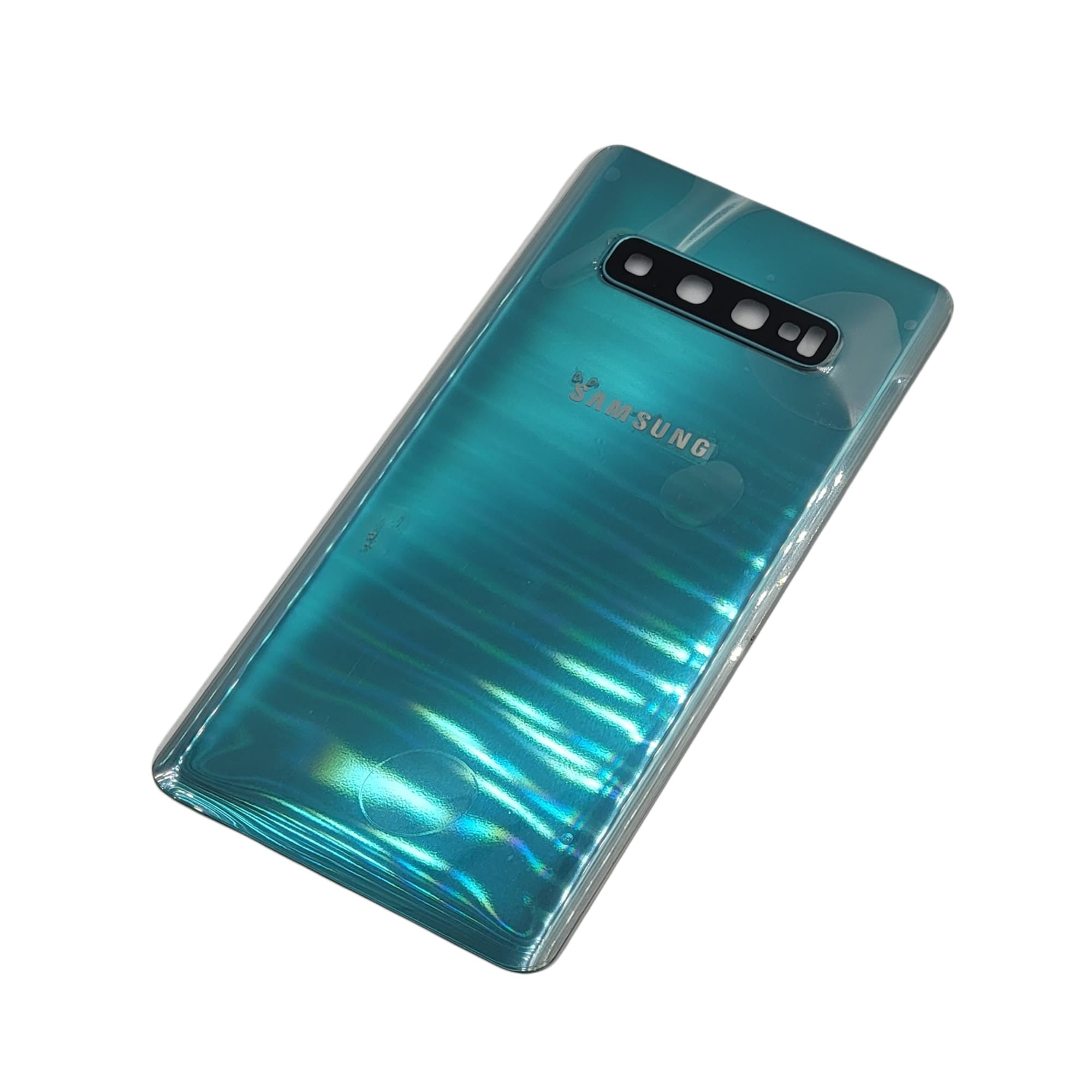 OEM Samsung Galaxy S10 Plus Akkudeckel mit Kameralinse, Prism Green