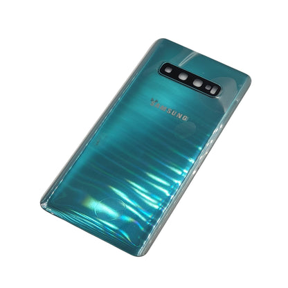 OEM Samsung Galaxy S10 Plus Akkudeckel mit Kameralinse, Prism Green